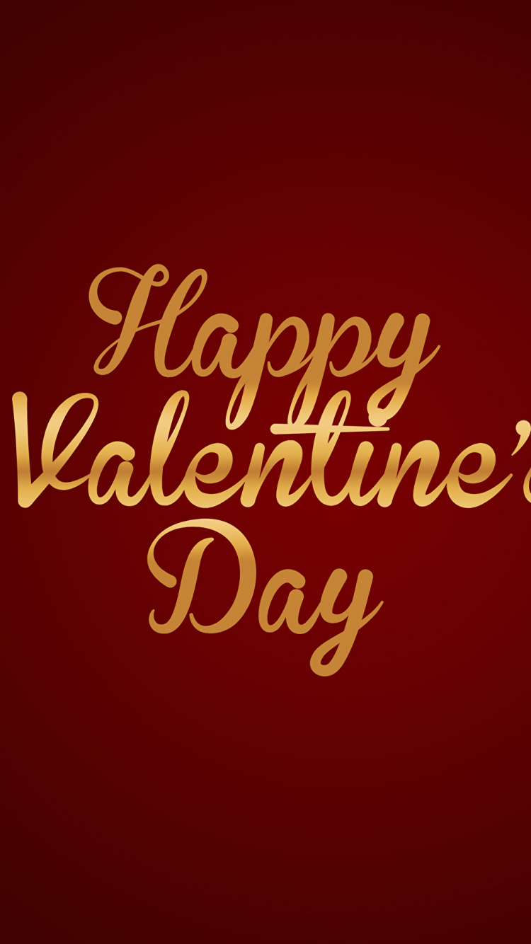 le Jour de Valentines, Carte de Voeux, Cœur, Texte, Amour. Wallpaper in 750x1334 Resolution