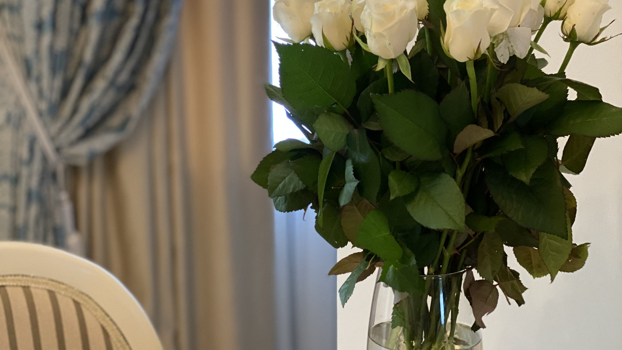 Bouquet de Fleurs, Design Floral, Les Roses de Jardin, Les Fleurs Coupées, Fleurs Artificielles. Wallpaper in 1280x720 Resolution