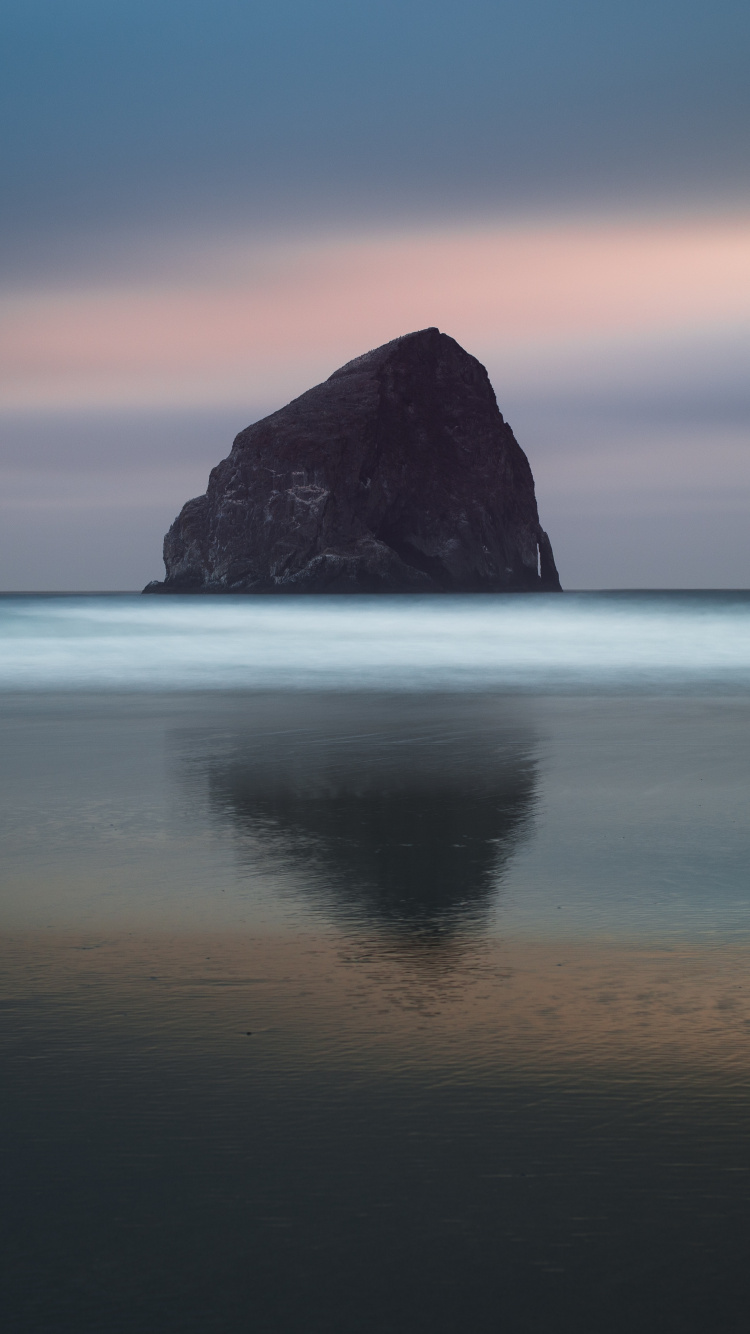 Mer, Côte, Nature, Rock, Paysage Naturel. Wallpaper in 750x1334 Resolution