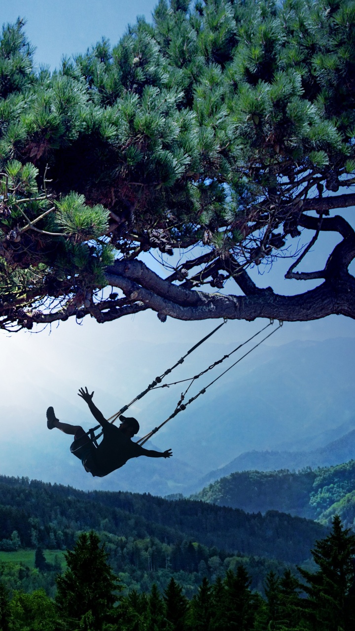 Cuerpo de Agua, Las Formaciones Montañosas, Naturaleza, la Vegetación, Sucursal. Wallpaper in 720x1280 Resolution