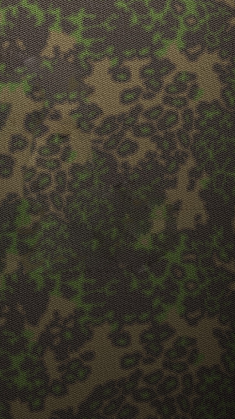 Textile Floral Vert et Marron. Wallpaper in 750x1334 Resolution