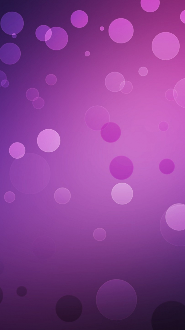 Pink and White Polka Dot Illustration. Wallpaper in 750x1334 Resolution