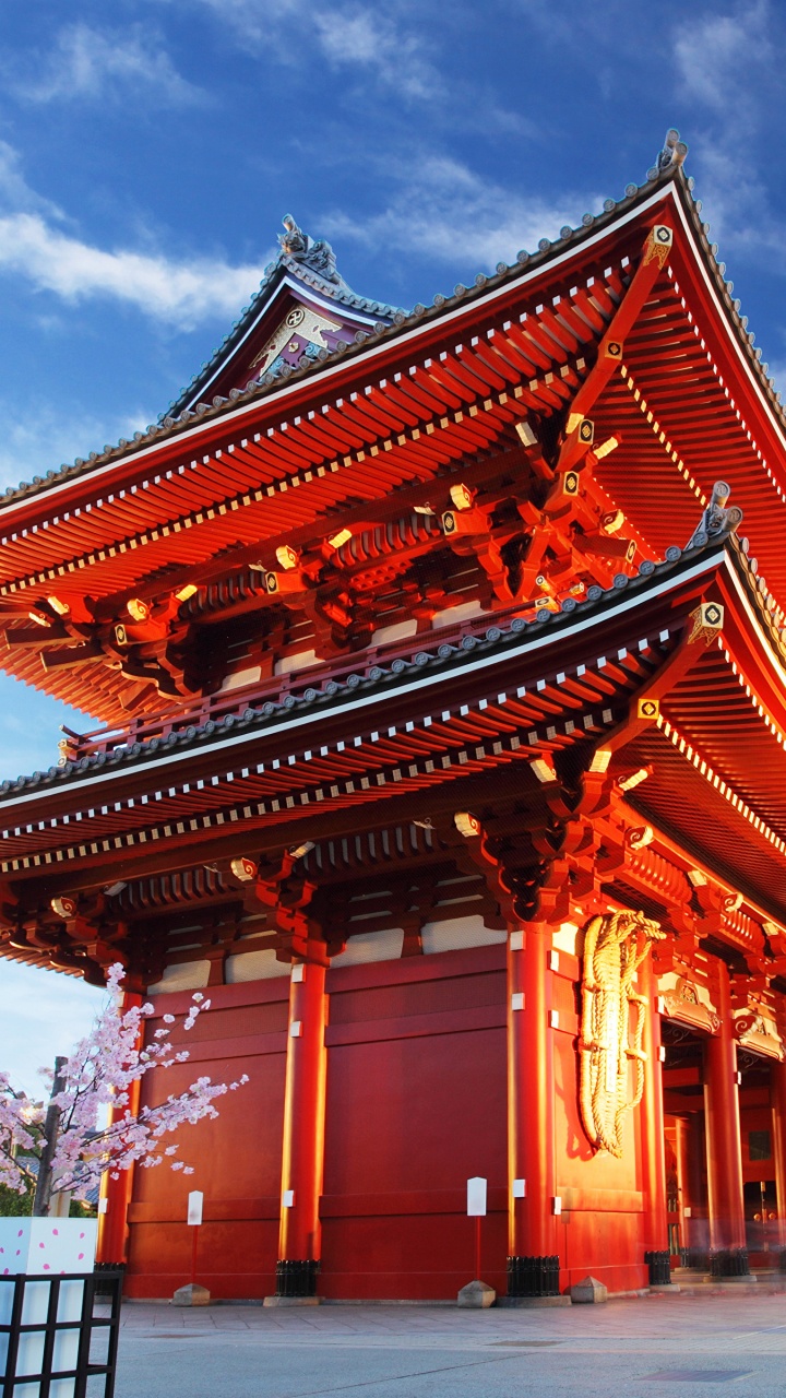 桑斯-ji, 寺庙, 中国建筑, 日本建筑, 建筑 壁纸 720x1280 允许