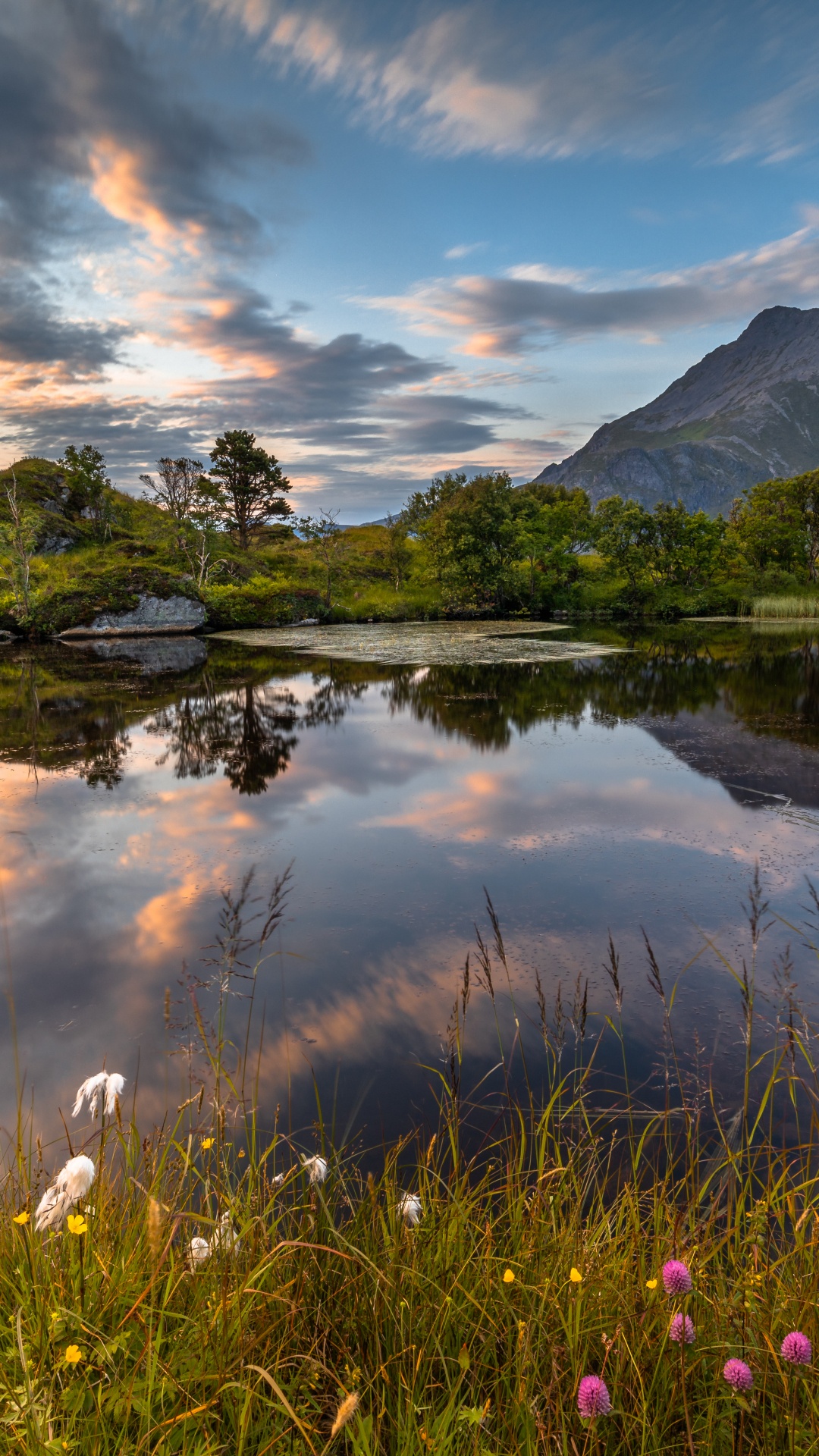 Fredvang Bridges, Nature, Ramberg, Cloud, Natural Landscape. Wallpaper in 1080x1920 Resolution
