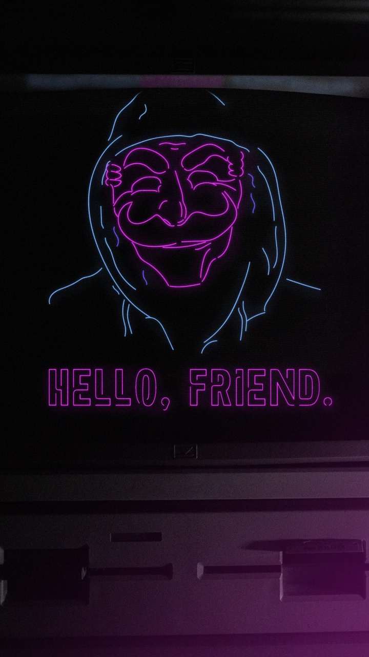 Eps1 0 Hellofriend Mov, Pink, Purple, Technology, Electronic Device. Wallpaper in 720x1280 Resolution