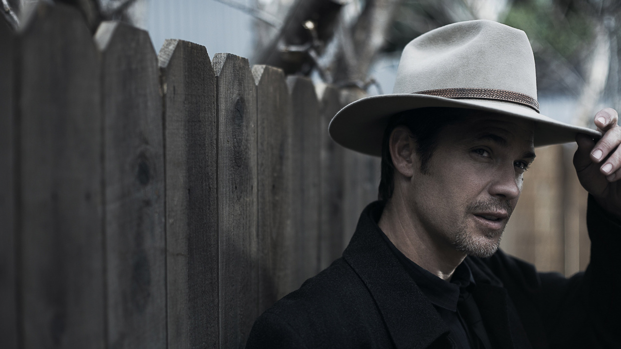 Man in Black Button up Shirt Wearing Brown Fedora Hat. Wallpaper in 1280x720 Resolution