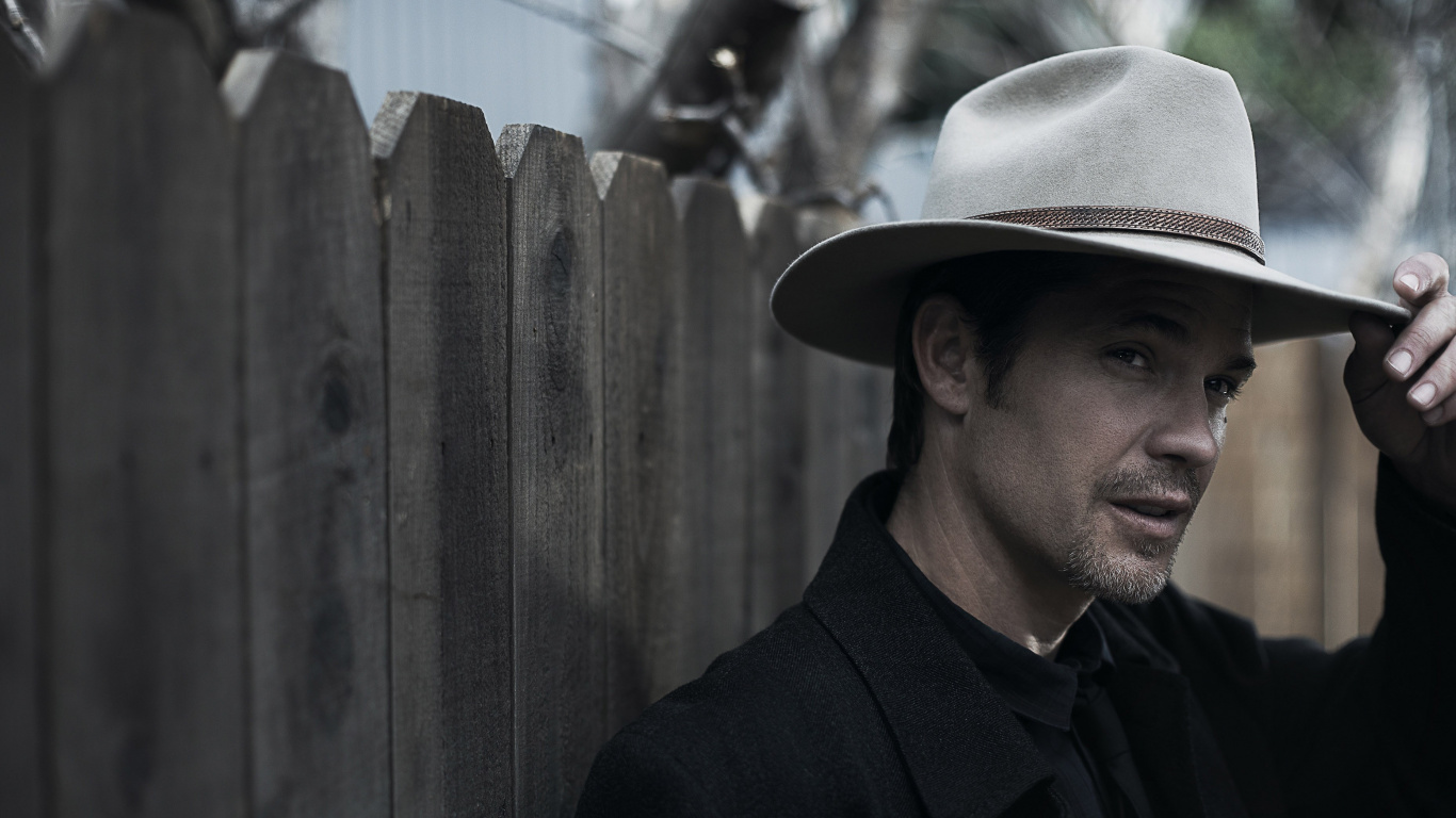 Man in Black Button up Shirt Wearing Brown Fedora Hat. Wallpaper in 1366x768 Resolution