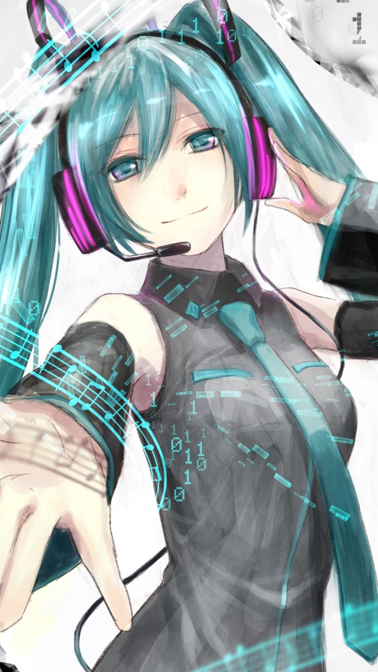 Mujer en Vestido Blanco Personaje de Anime. Wallpaper in 750x1334 Resolution