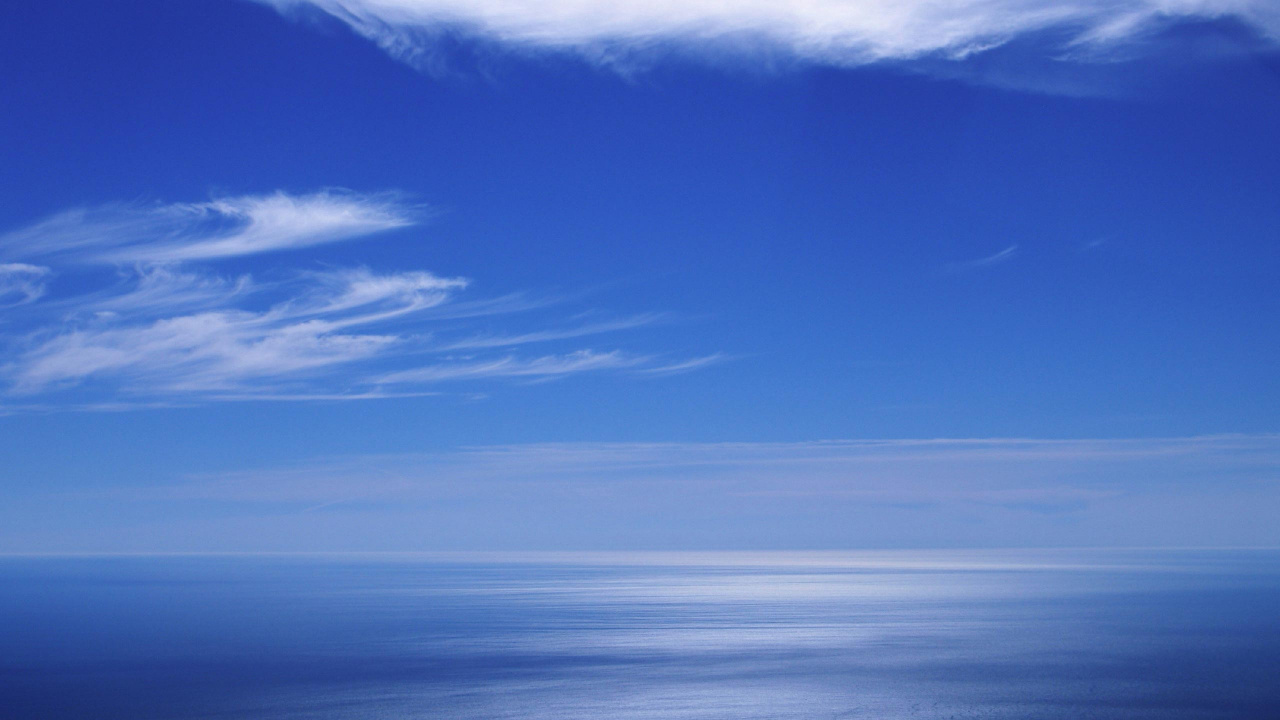 Nubes Blancas y Cielo Azul Durante el Día. Wallpaper in 1280x720 Resolution