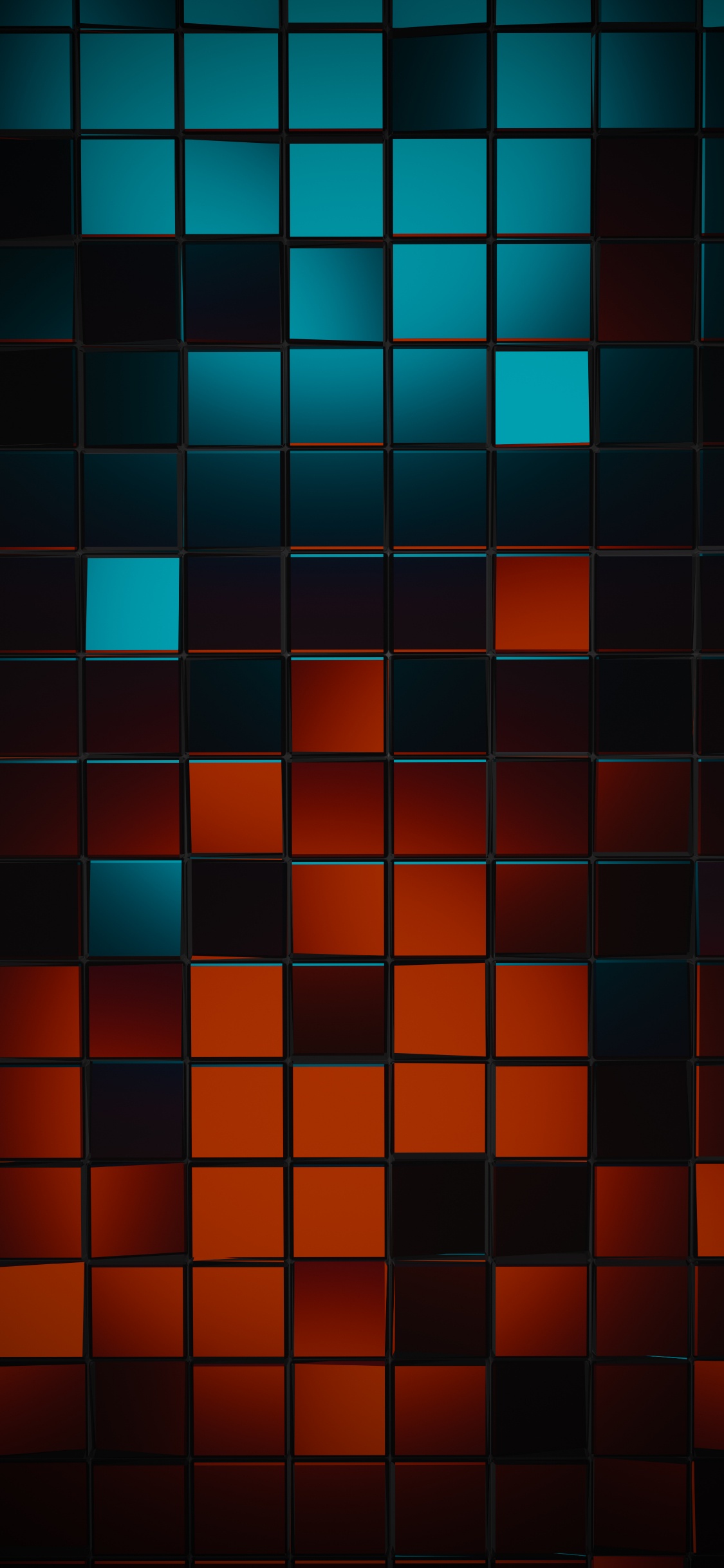 Orange, Symmetry, Mathematics, Geometry, Brown. Wallpaper in 1125x2436 Resolution