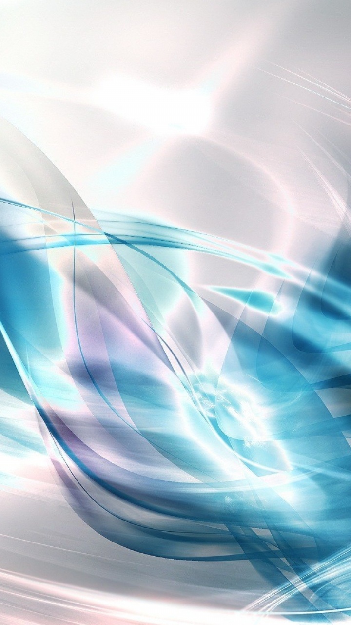 Digitale Tapete Mit Rotem Und Weißem Licht. Wallpaper in 720x1280 Resolution