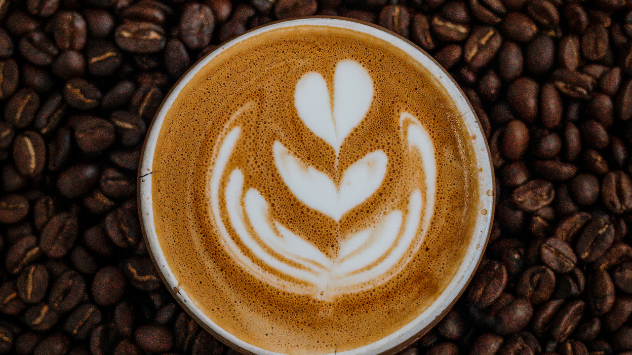 Caffeine, Brown, Food, Single-origin Coffee, Ingredient. Wallpaper in 1280x720 Resolution