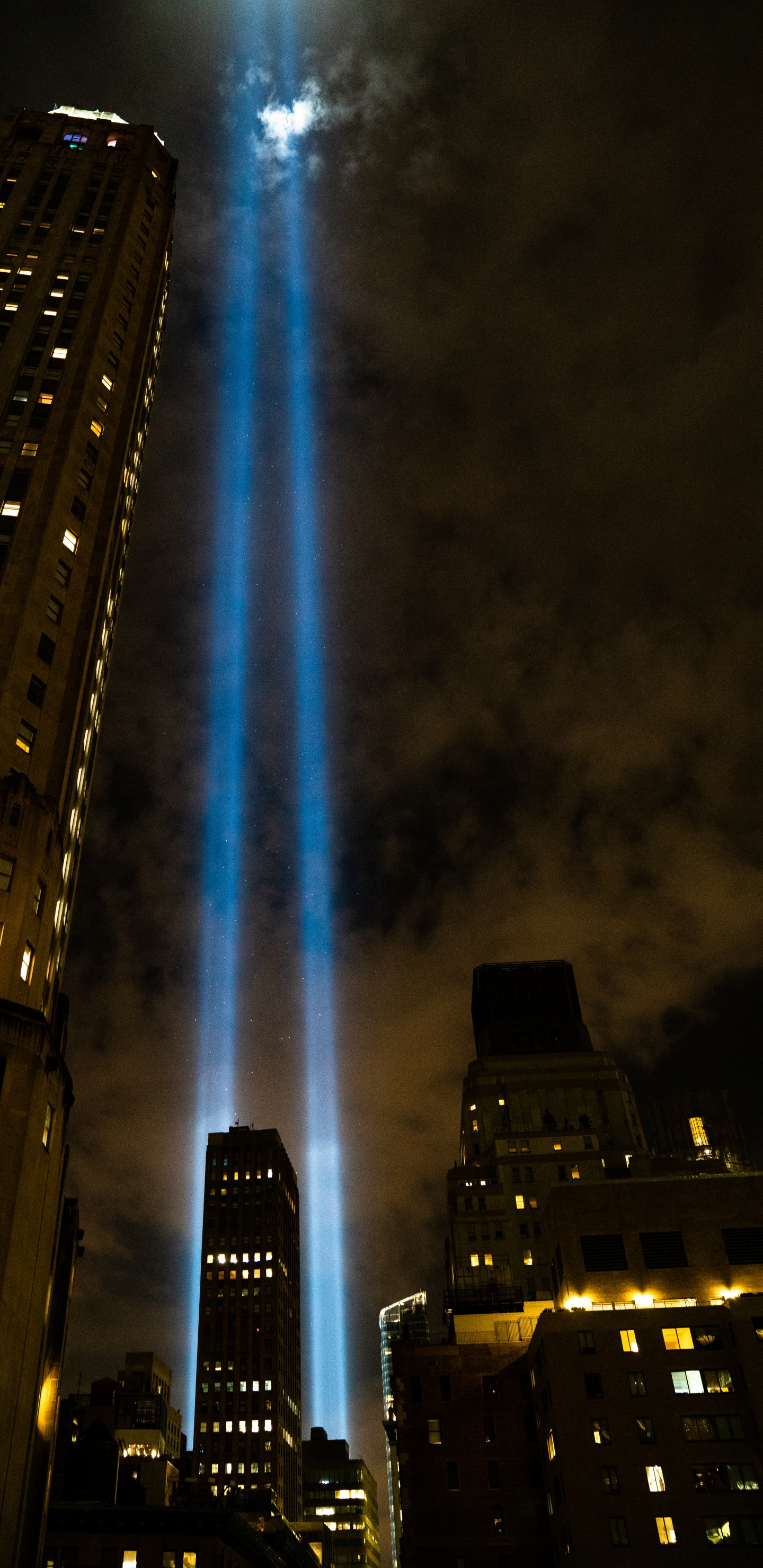 光, 天空, 智能手机, 城市, 地平线 壁纸 1440x2960 允许