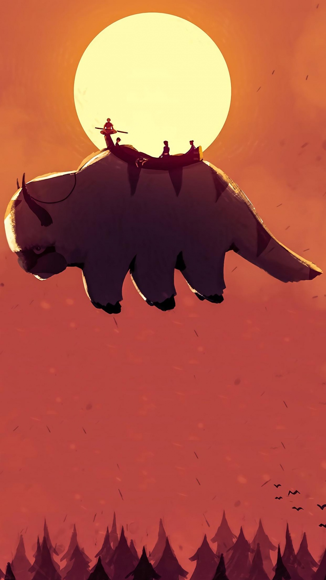 Appa, Asami Sato, Art, Light, Gesture. Wallpaper in 1080x1920 Resolution