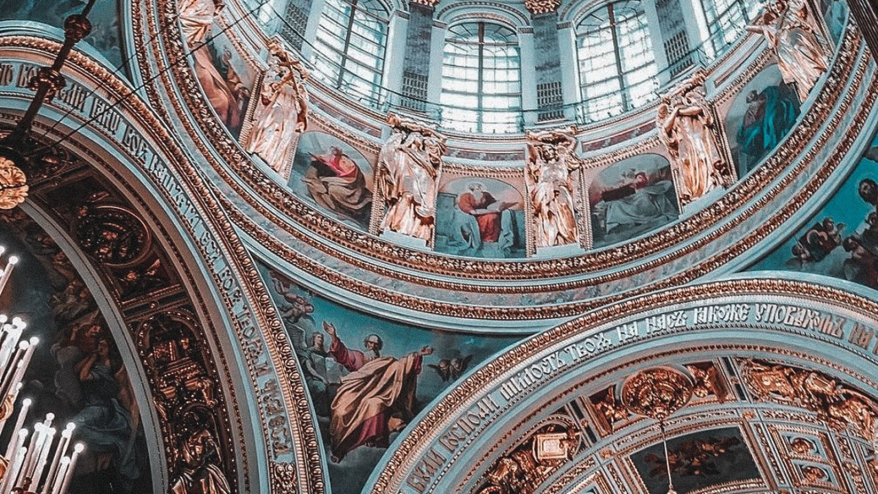 Saint Basils Cathedral, St. Isaacs Kathedrale, Kathedrale, Canterbury Kathedrale, Basilika. Wallpaper in 1280x720 Resolution