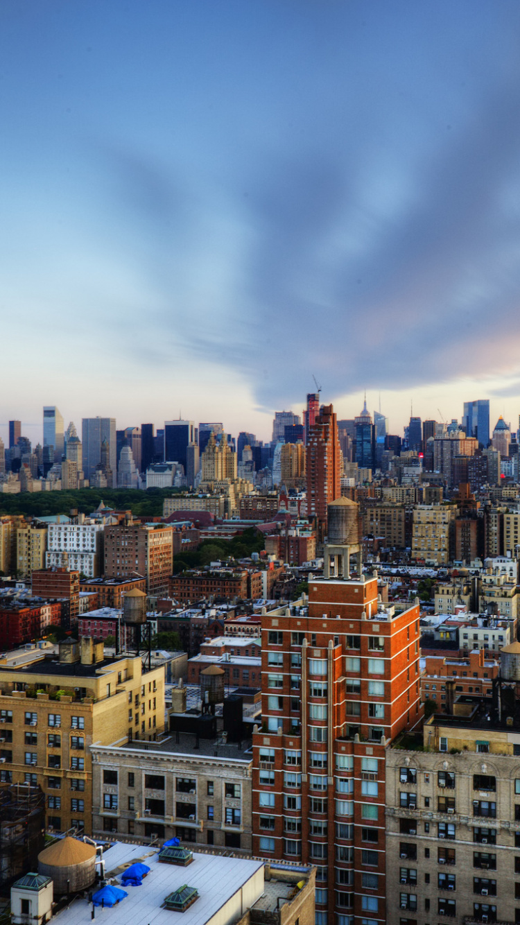 Aerial View of City Buildings During Daytime. Wallpaper in 750x1334 Resolution