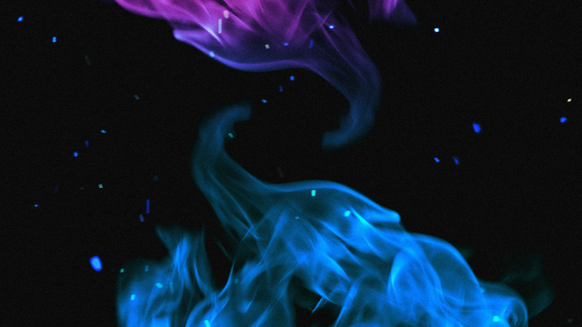 Apple, Liquid, Blue, Lumière, Purple. Wallpaper in 1920x1080 Resolution