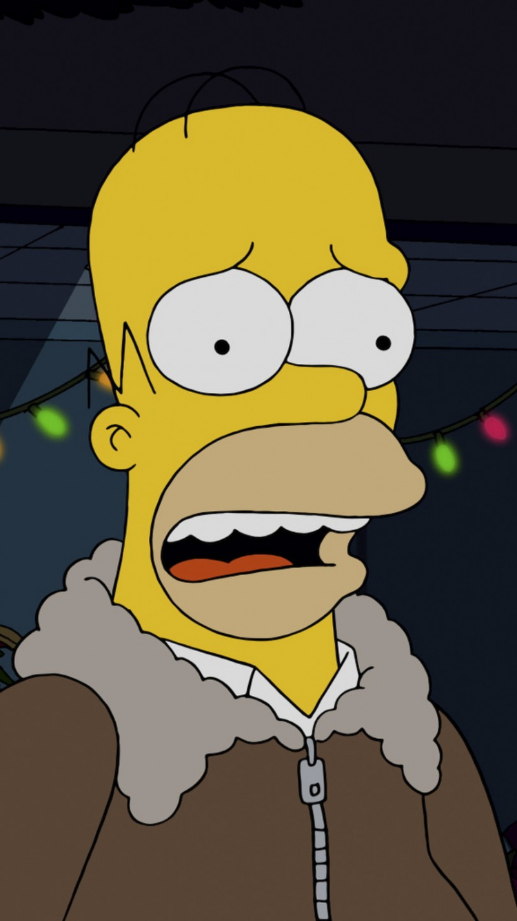 Man in Black Zip up Jacket Cartoon Character. Wallpaper in 750x1334 Resolution