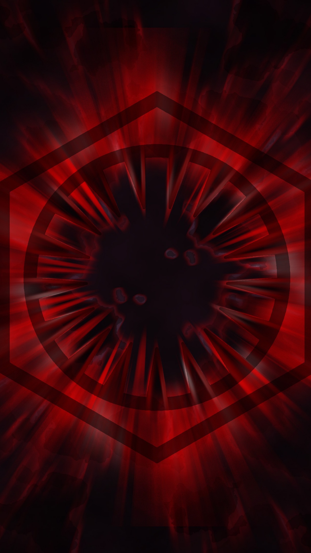 Red and Black Light Digital Wallpaper. Wallpaper in 1080x1920 Resolution