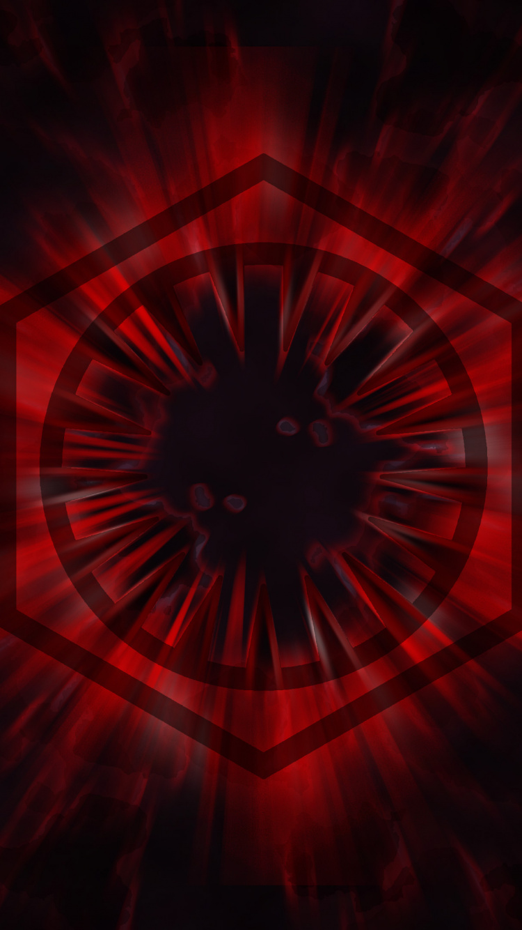 Red and Black Light Digital Wallpaper. Wallpaper in 750x1334 Resolution