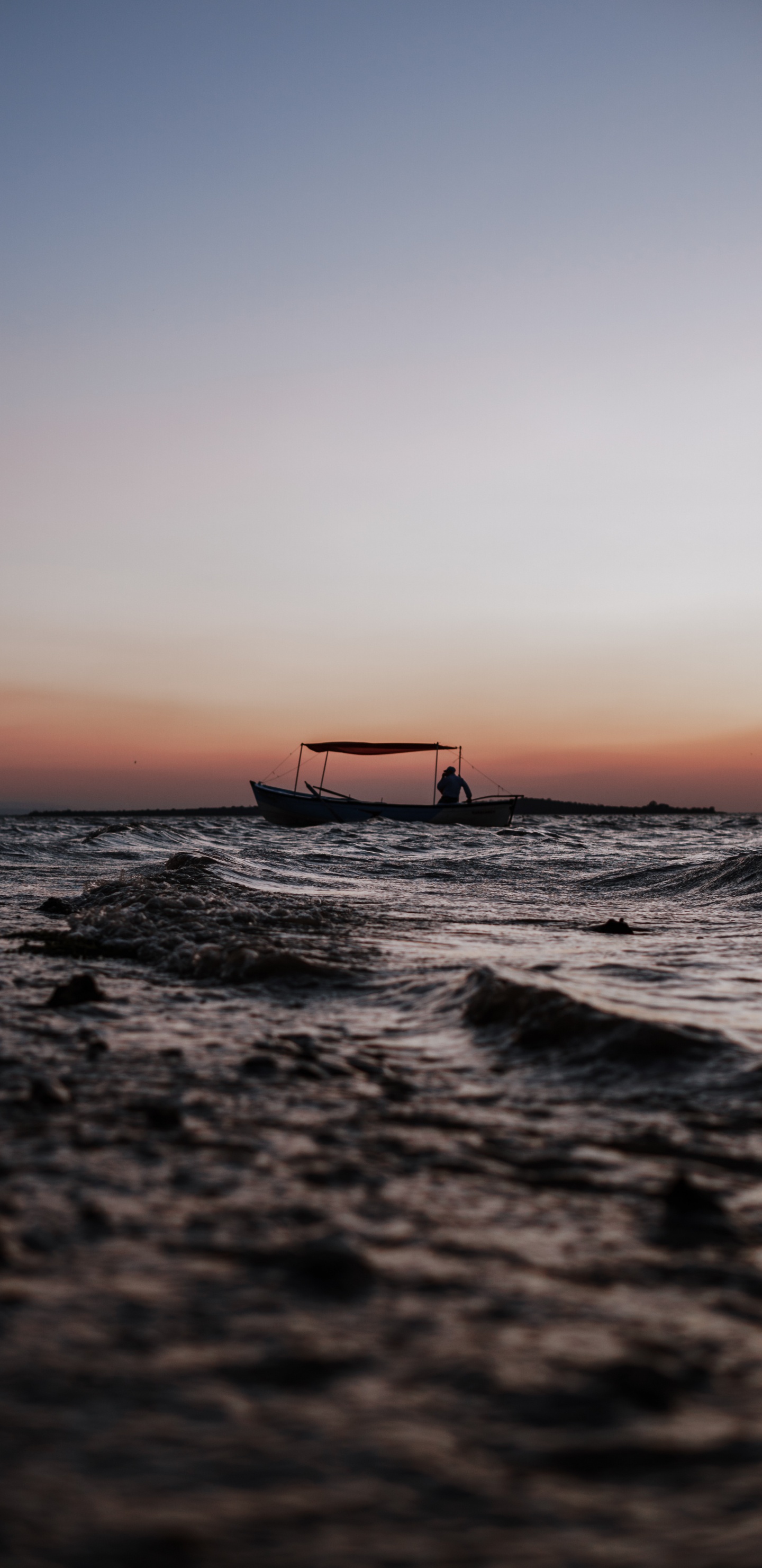 Sea, Ocean, Nokia 5800 Xpressmusic, Horizon, Body of Water. Wallpaper in 1440x2960 Resolution