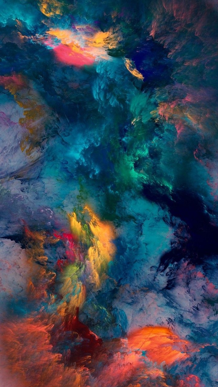 Äpfeln, Ios, Kunstfarbe, Farbe, Orange. Wallpaper in 720x1280 Resolution