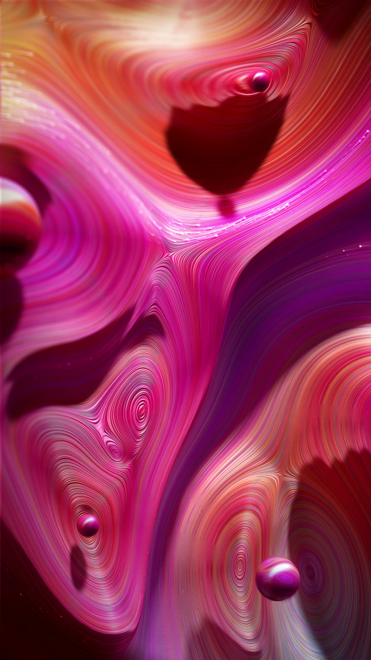 la Pureté de la Couleur, Purple, Magenta, Red, Violette. Wallpaper in 750x1334 Resolution