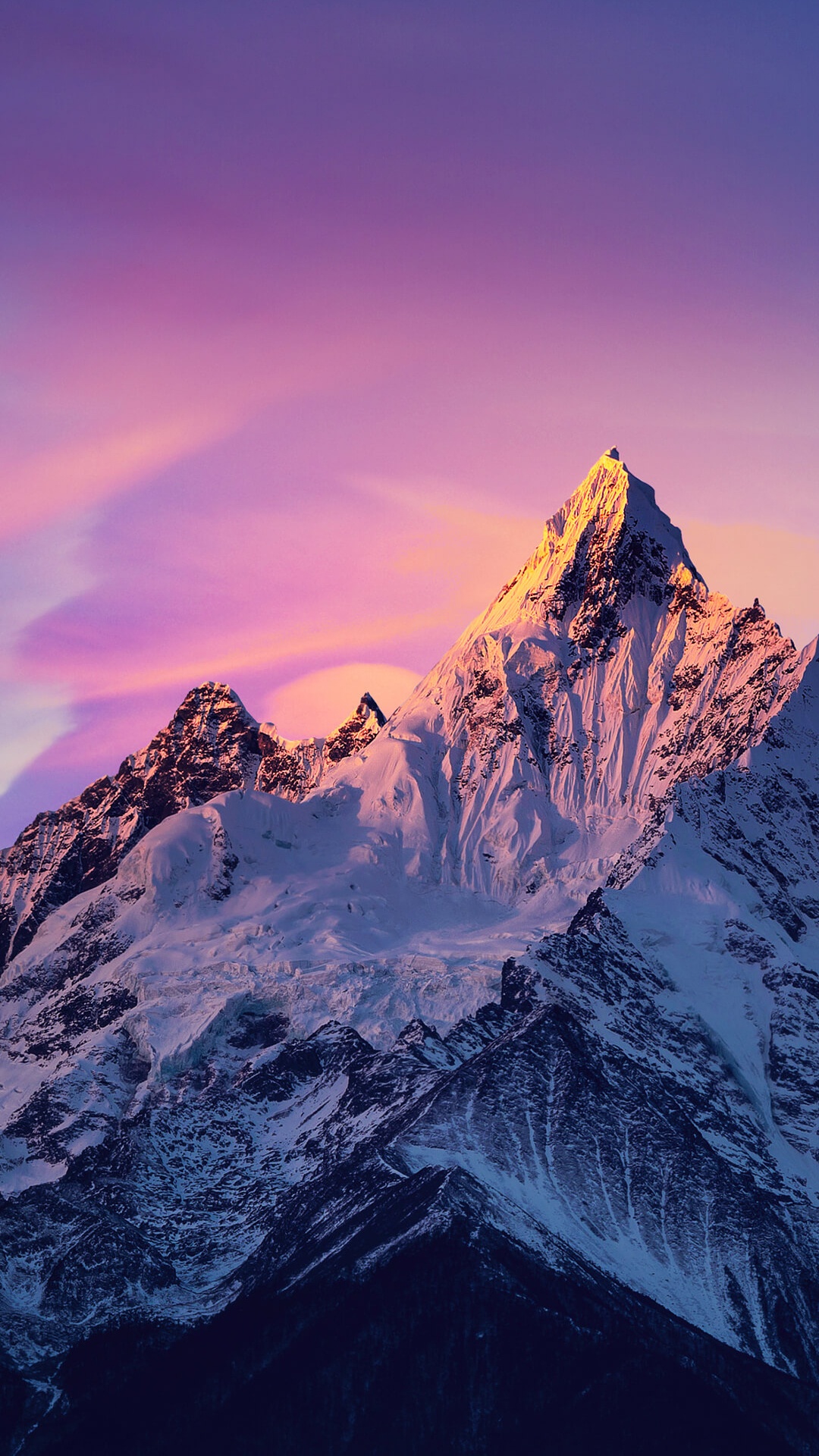 Meili Xue Shan, Petit X2, Smartphone, Redmi, Neige. Wallpaper in 1080x1920 Resolution