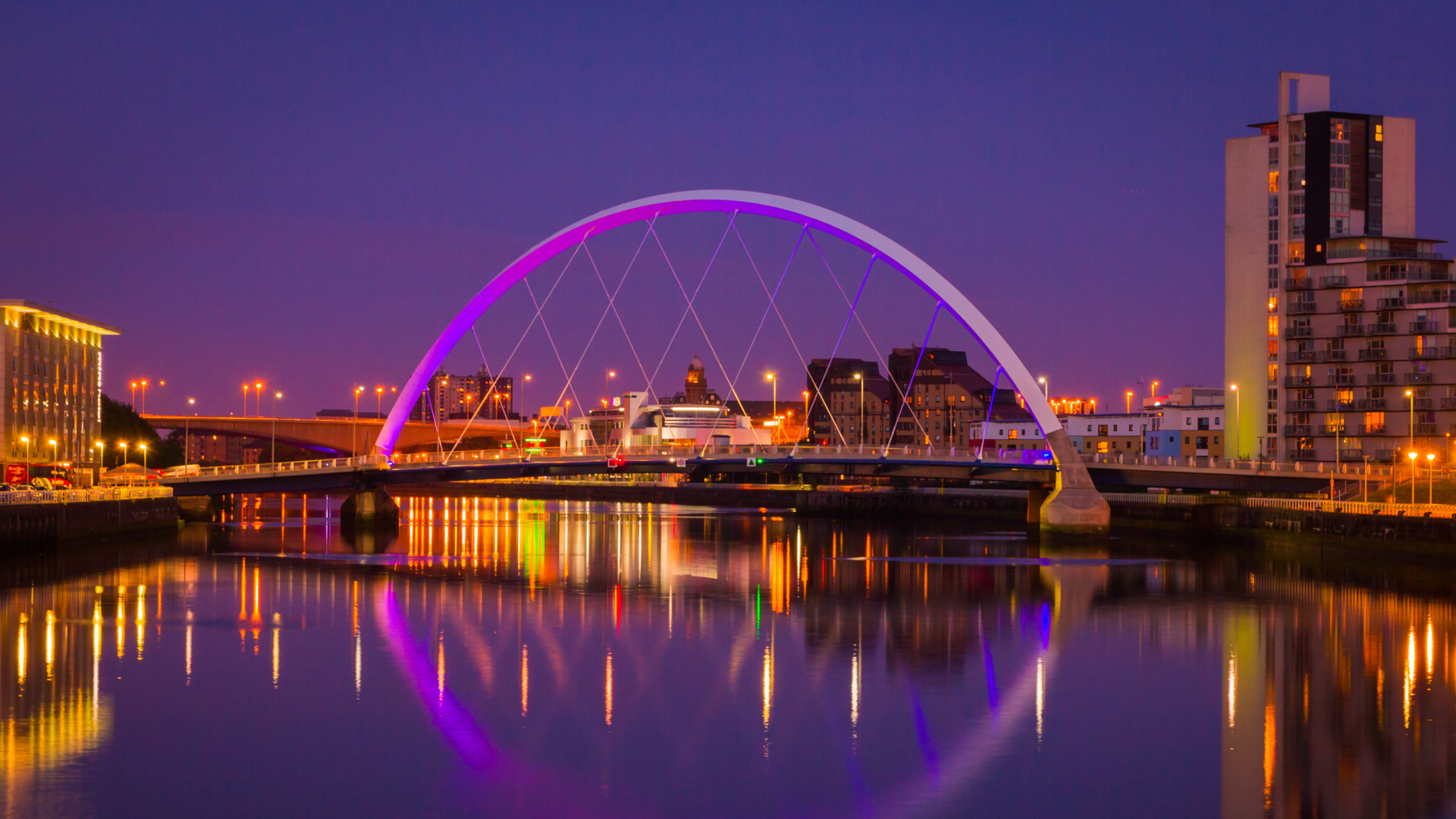 Sydney Opera House Sydney Australia During Night Time. Wallpaper in 1920x1080 Resolution