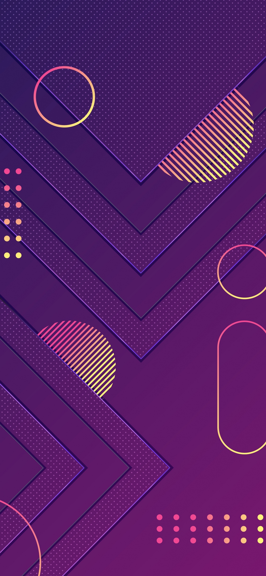 光, 图形设计, 紫色的, 手势, 紫罗兰色 壁纸 1125x2436 允许