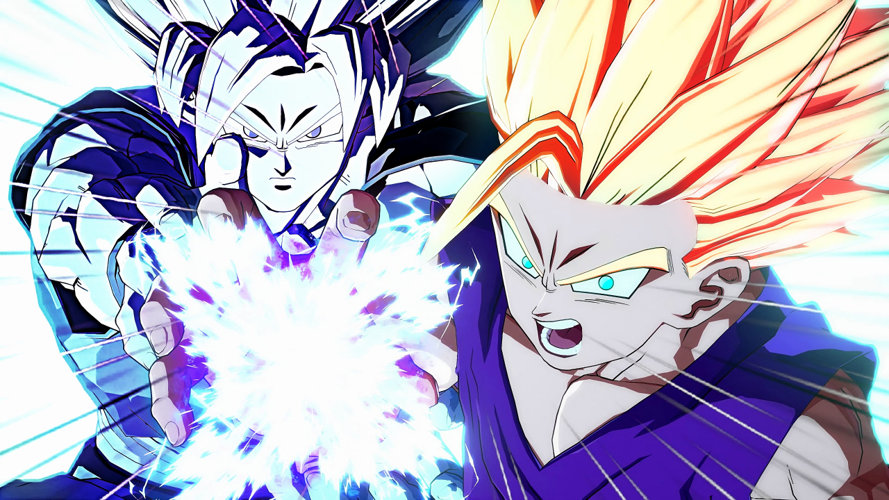 Gohan, Dragon Ball FighterZ, Dragon Ball, Goku, Kamehameha. Wallpaper in 1280x720 Resolution