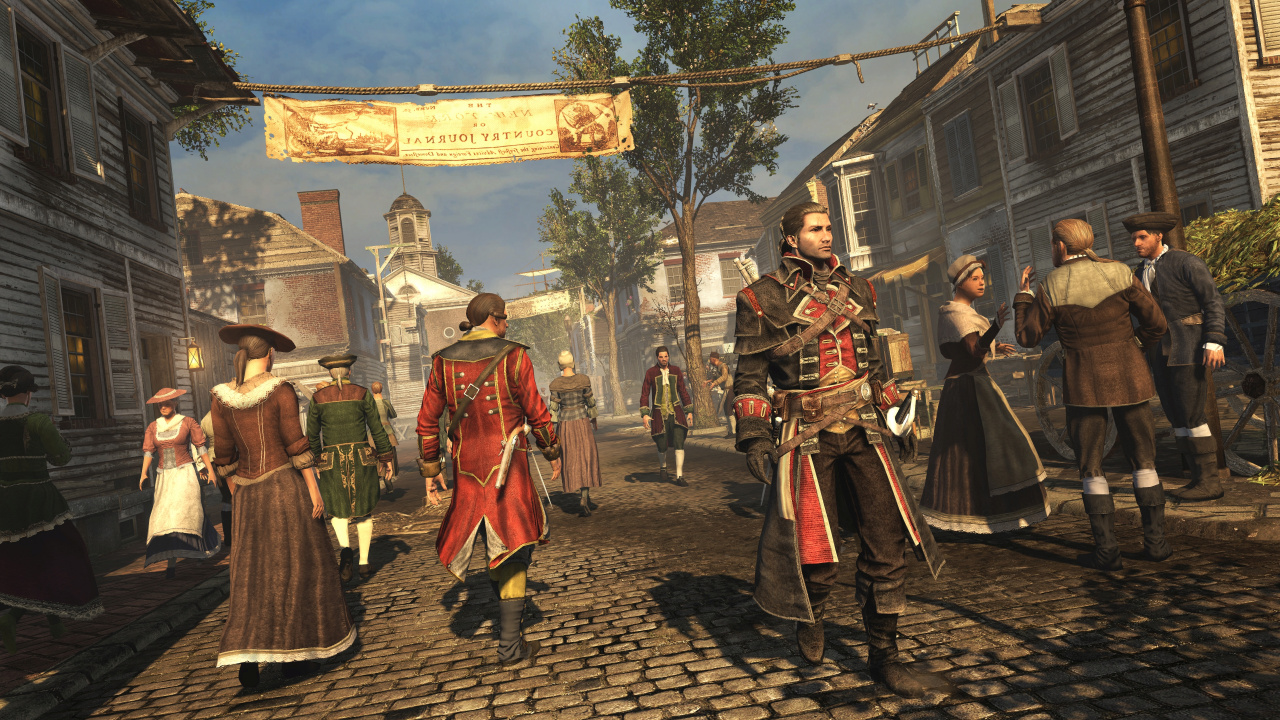 Assassins Creed Rogue, Ubisoft, Playstation 4, Xbox One, Juego de Pc. Wallpaper in 1280x720 Resolution
