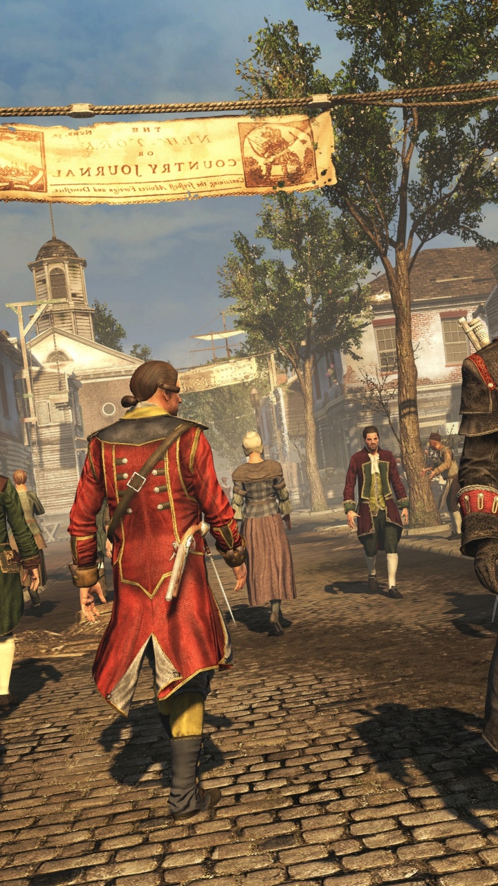 Assassins Creed Rogue, Ubisoft, Playstation 4, Xbox One, Juego de Pc. Wallpaper in 720x1280 Resolution