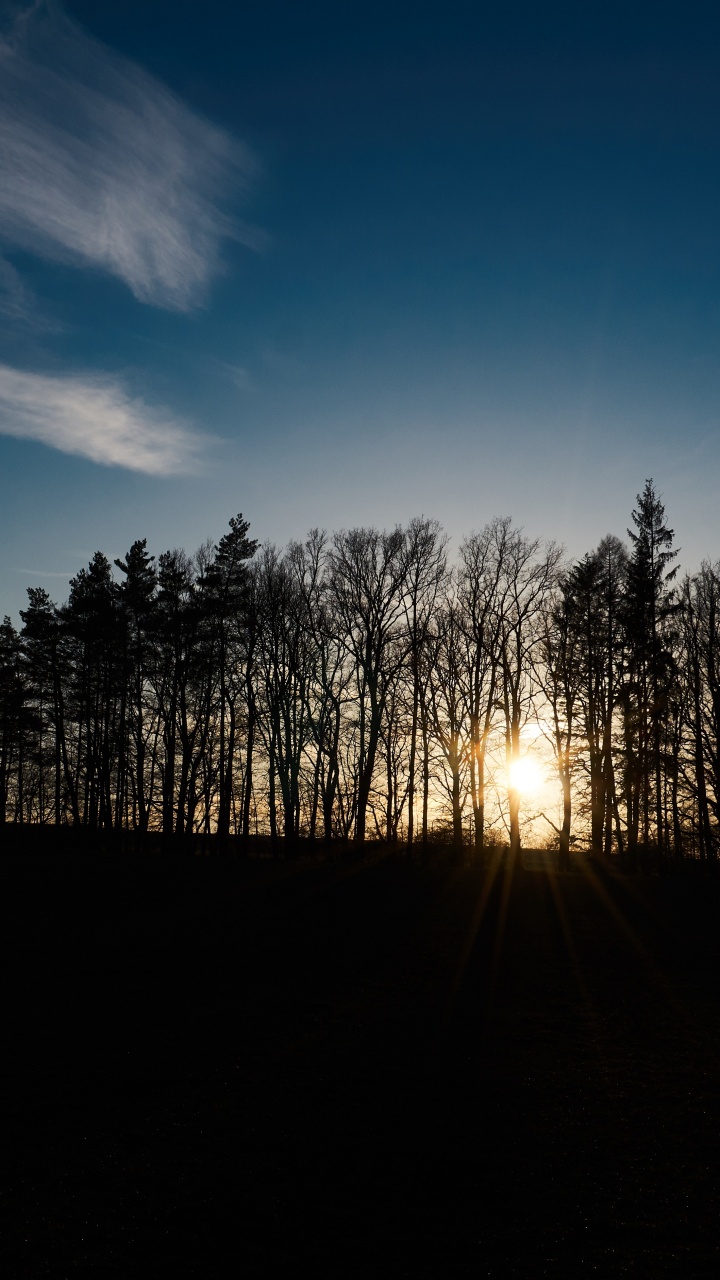 Sonnenuntergang, Morgen, Morgendämmerung, Naturlandschaft, Cloud. Wallpaper in 720x1280 Resolution