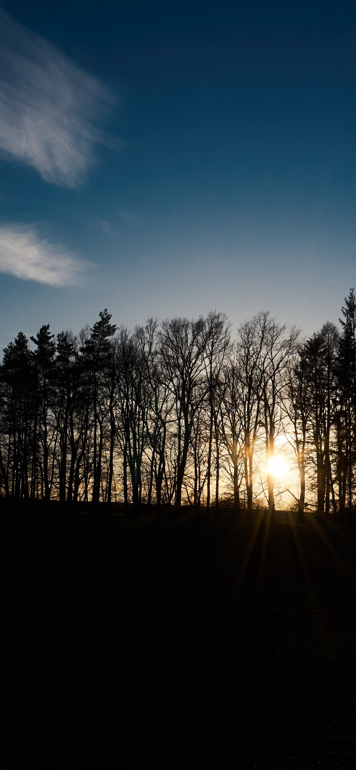 Sunset, Morning, Dawn, Natural Landscape, Cloud. Wallpaper in 1242x2688 Resolution