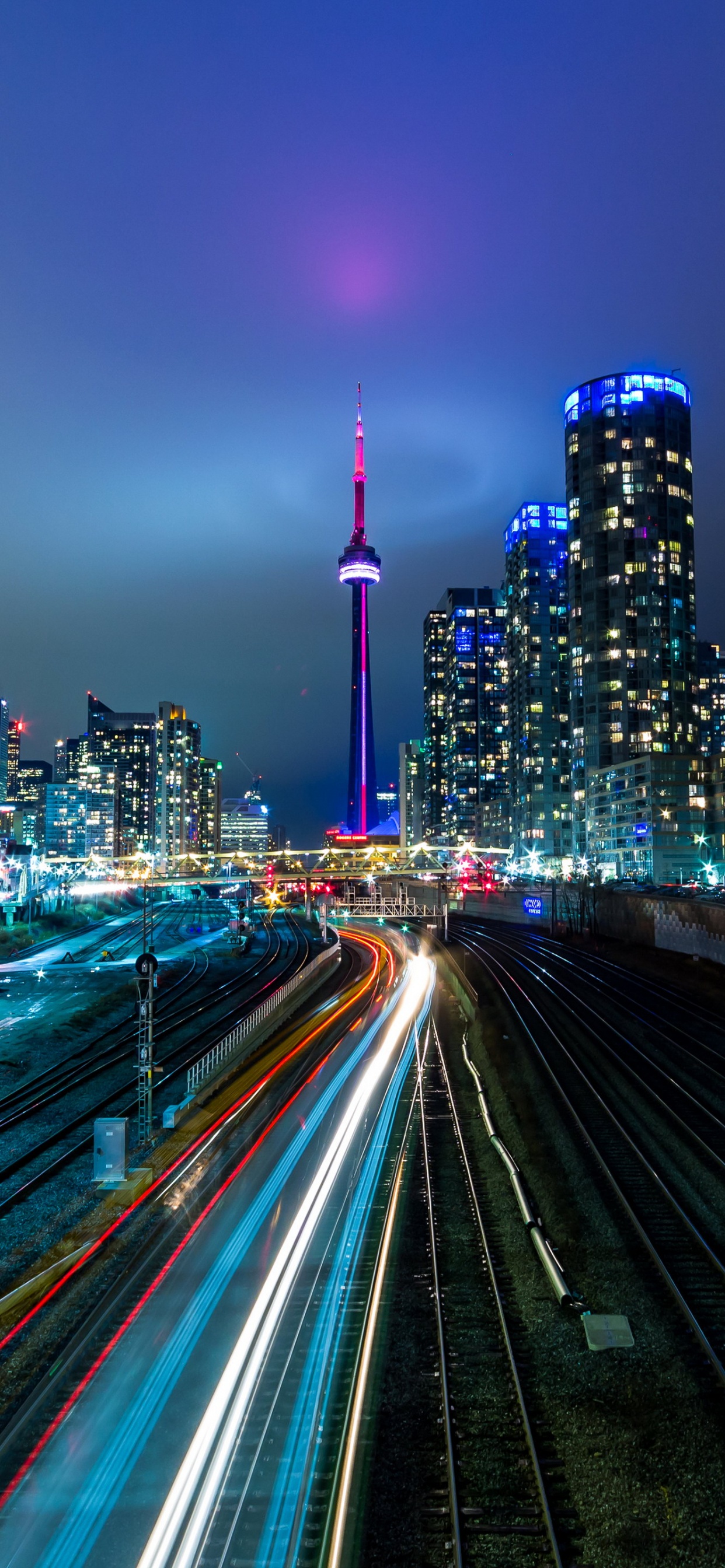 城市, 光, 基础设施, 建筑, 塔块 壁纸 1242x2688 允许