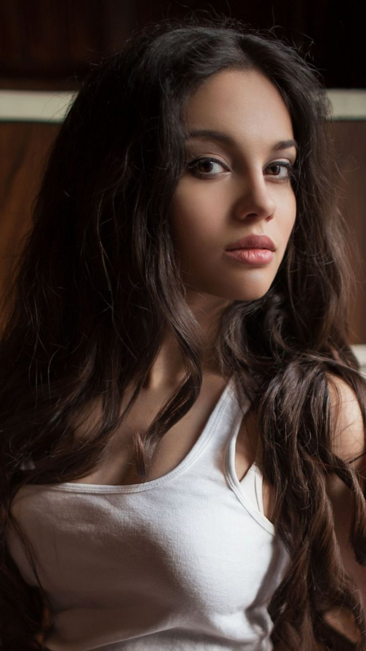 Most Beautiful Women, Lip, Chin, Eyebrow, Shoulder. Wallpaper in 750x1334 Resolution