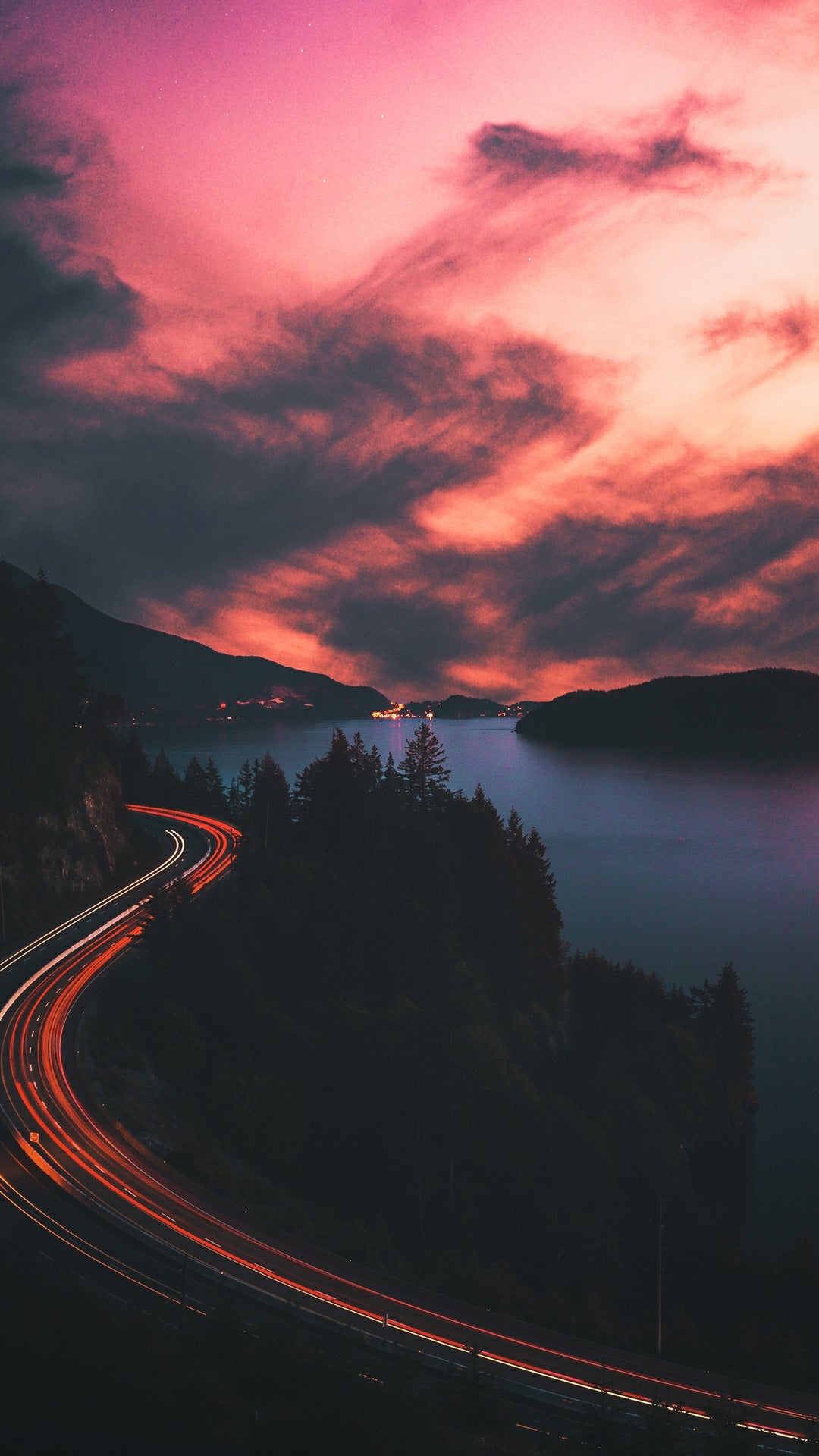 Citation, Temps, Atmosphère, Eau, Afterglow. Wallpaper in 1080x1920 Resolution