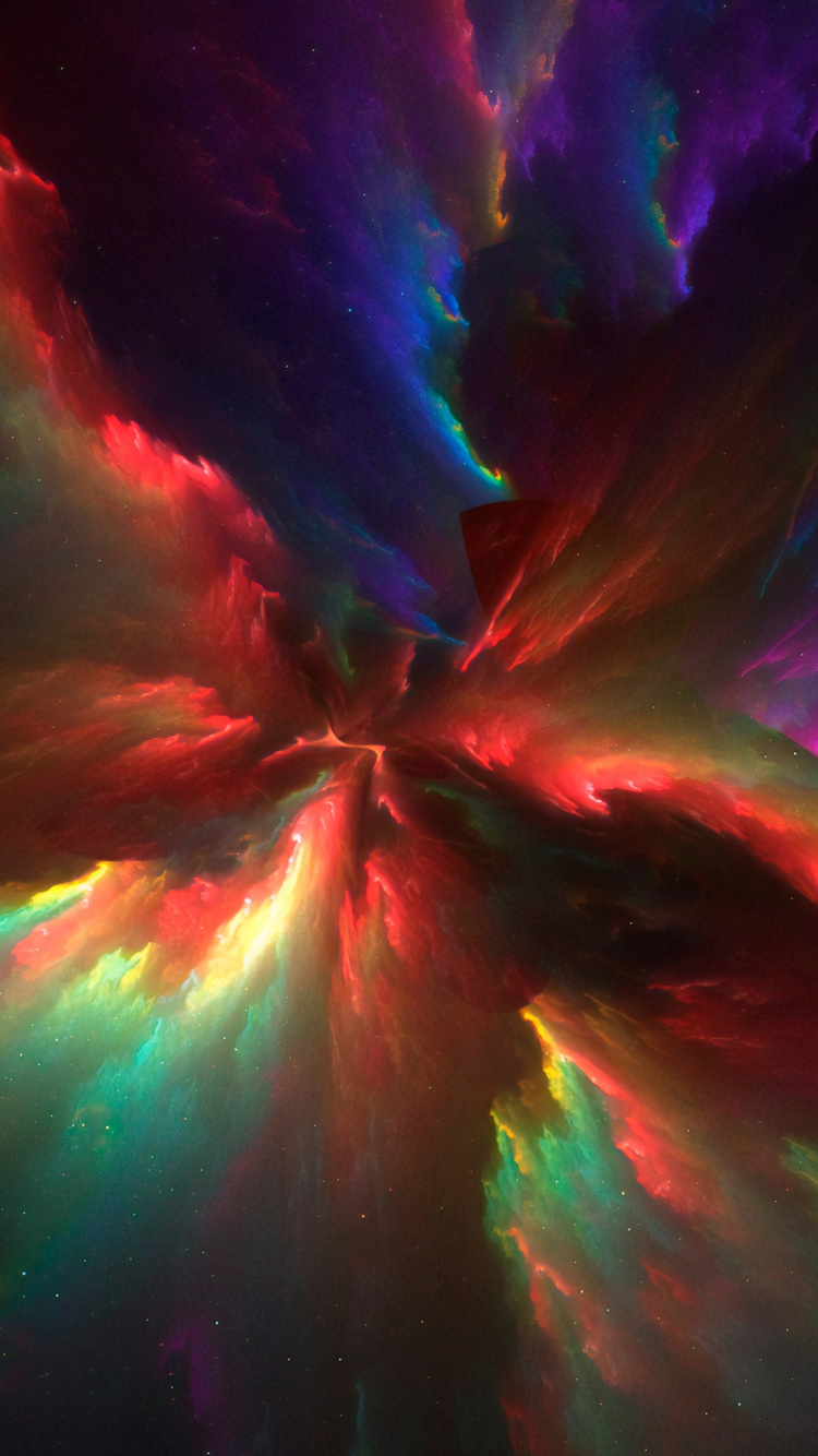 de Colores, Morado, Gas, Magenta, Pétalo. Wallpaper in 750x1334 Resolution