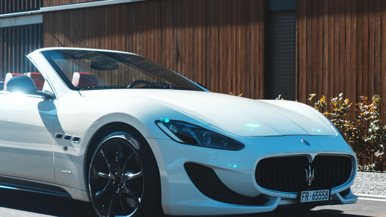 Maserati Granturismo, Maserati, Coche, Deportivo, Maserati GranCabrio. Wallpaper in 1280x720 Resolution