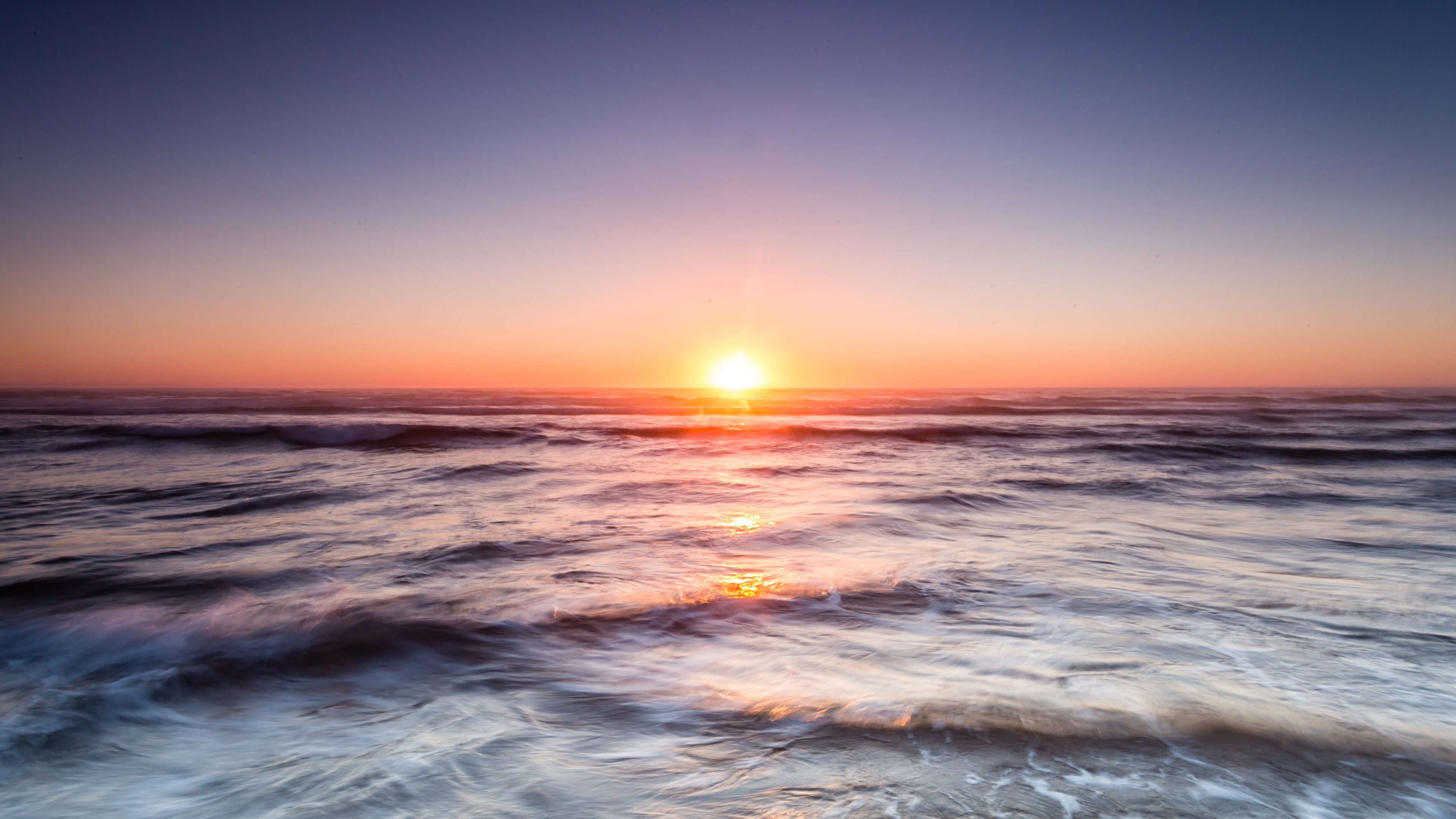 Macbook Air, Wasser, Flüssigkeit, Afterglow, Sonnenaufgang. Wallpaper in 3840x2160 Resolution