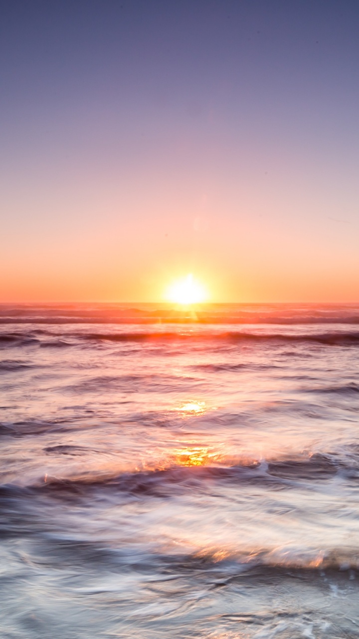 Macbook Air, Wasser, Flüssigkeit, Afterglow, Sonnenaufgang. Wallpaper in 720x1280 Resolution