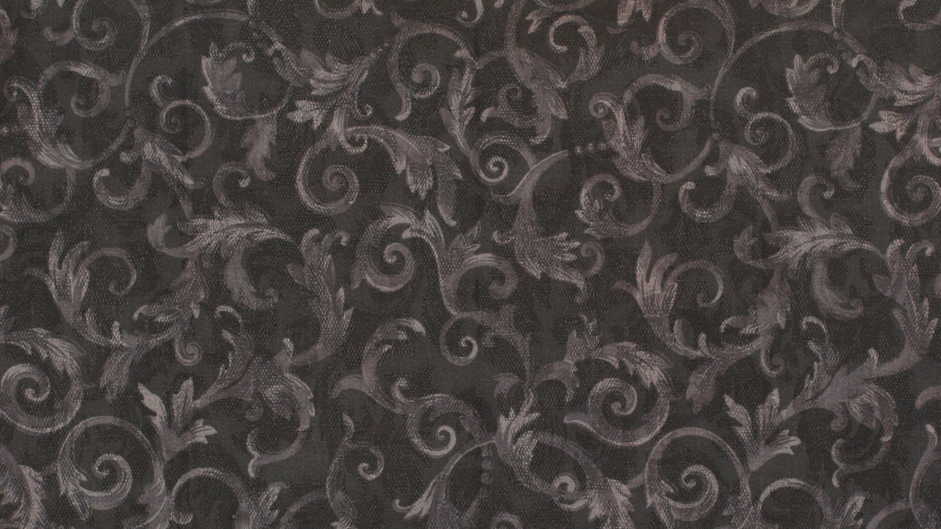 Textil Floral Blanco y Negro. Wallpaper in 1366x768 Resolution