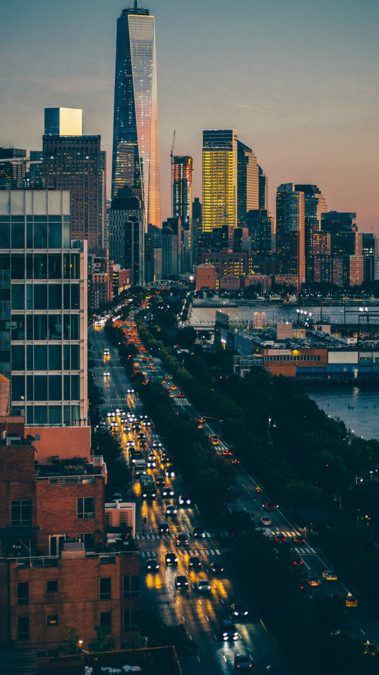 Cityscape, City, Skyscraper, Building, Daytime. Wallpaper in 750x1334 Resolution