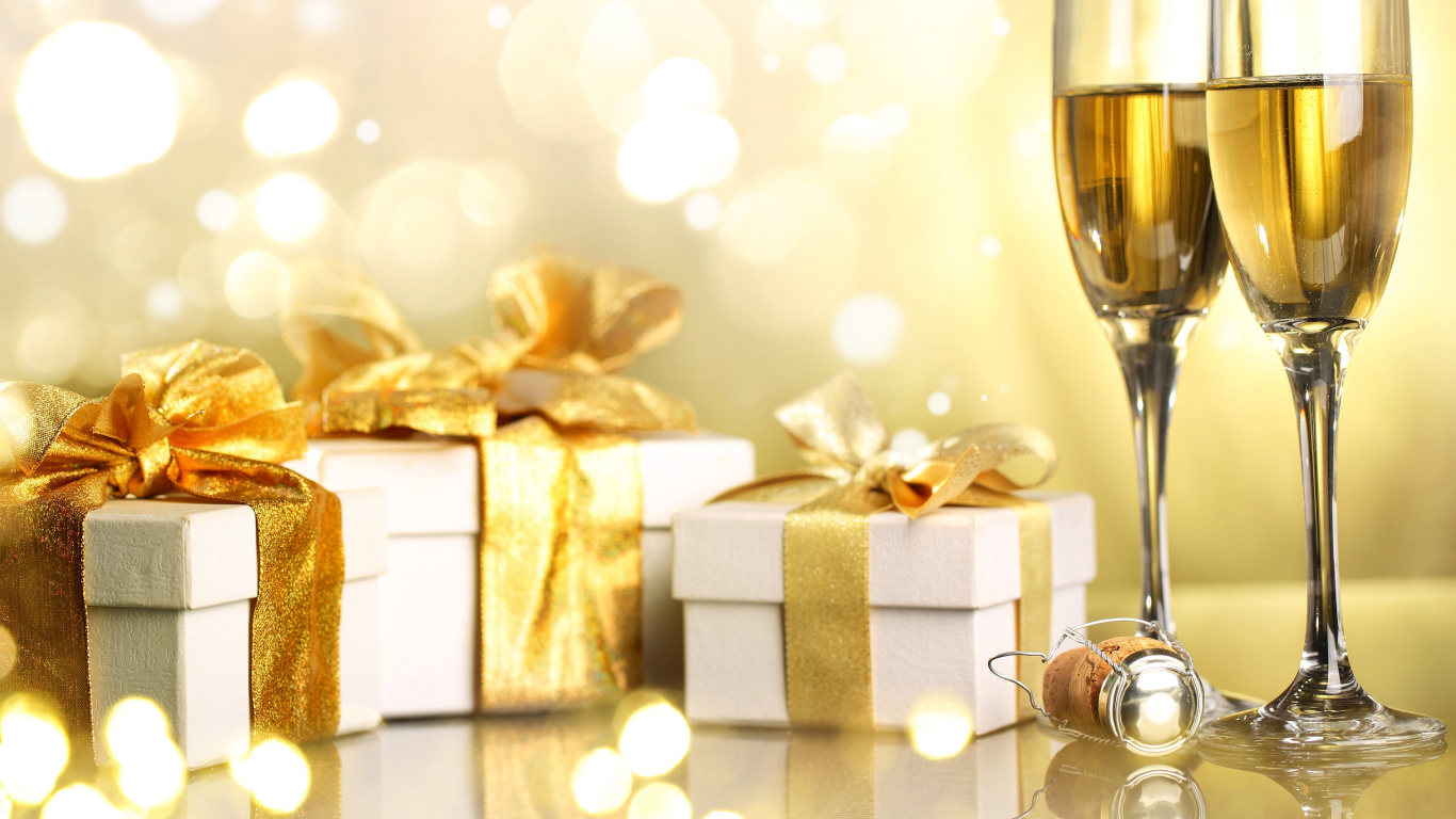 Champagne, Wine, Champagne Stemware, Stemware, Wine Glass. Wallpaper in 1366x768 Resolution