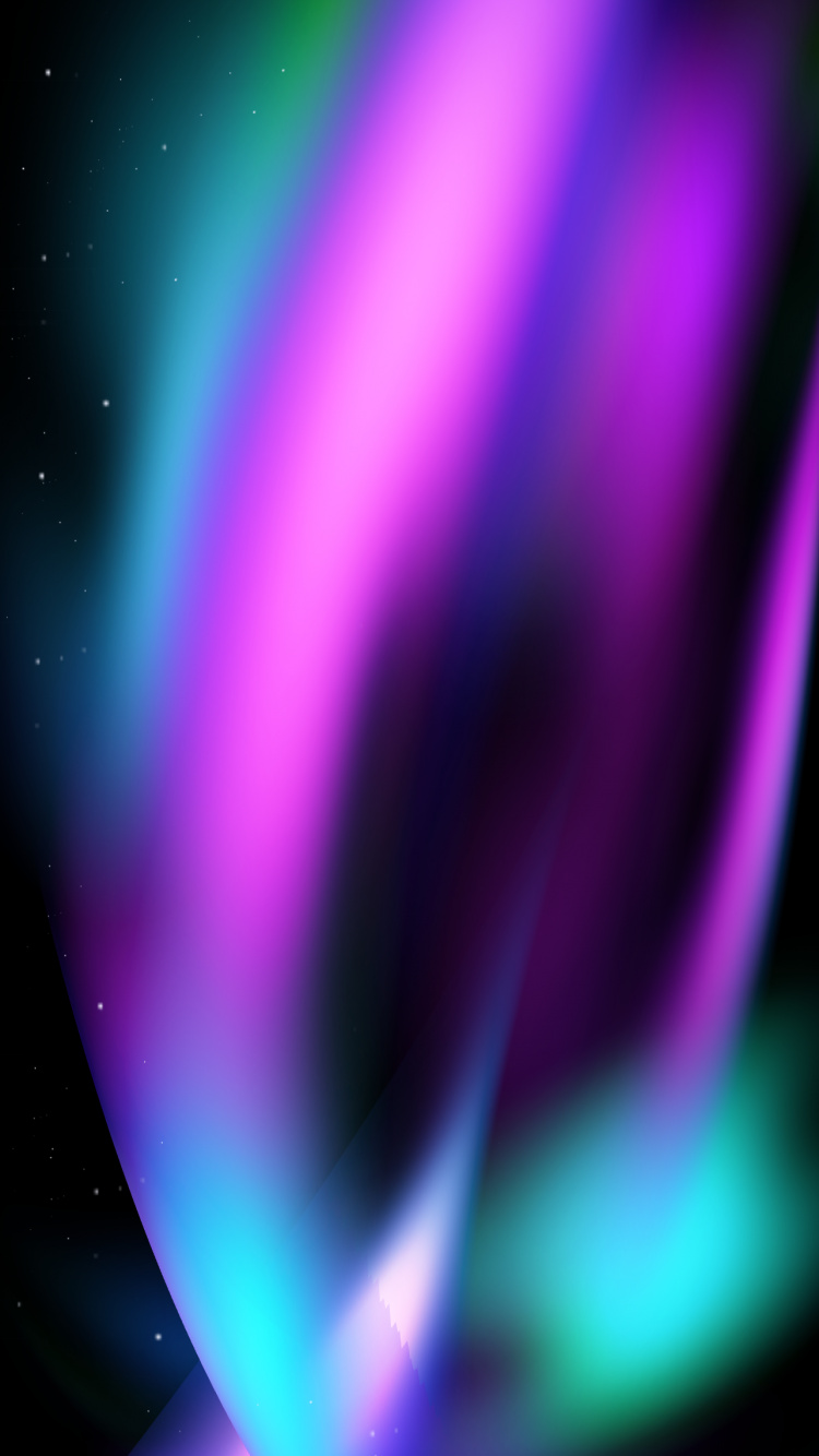 Aurora, Farbigkeit, Purpur, Veilchen, Pink. Wallpaper in 750x1334 Resolution