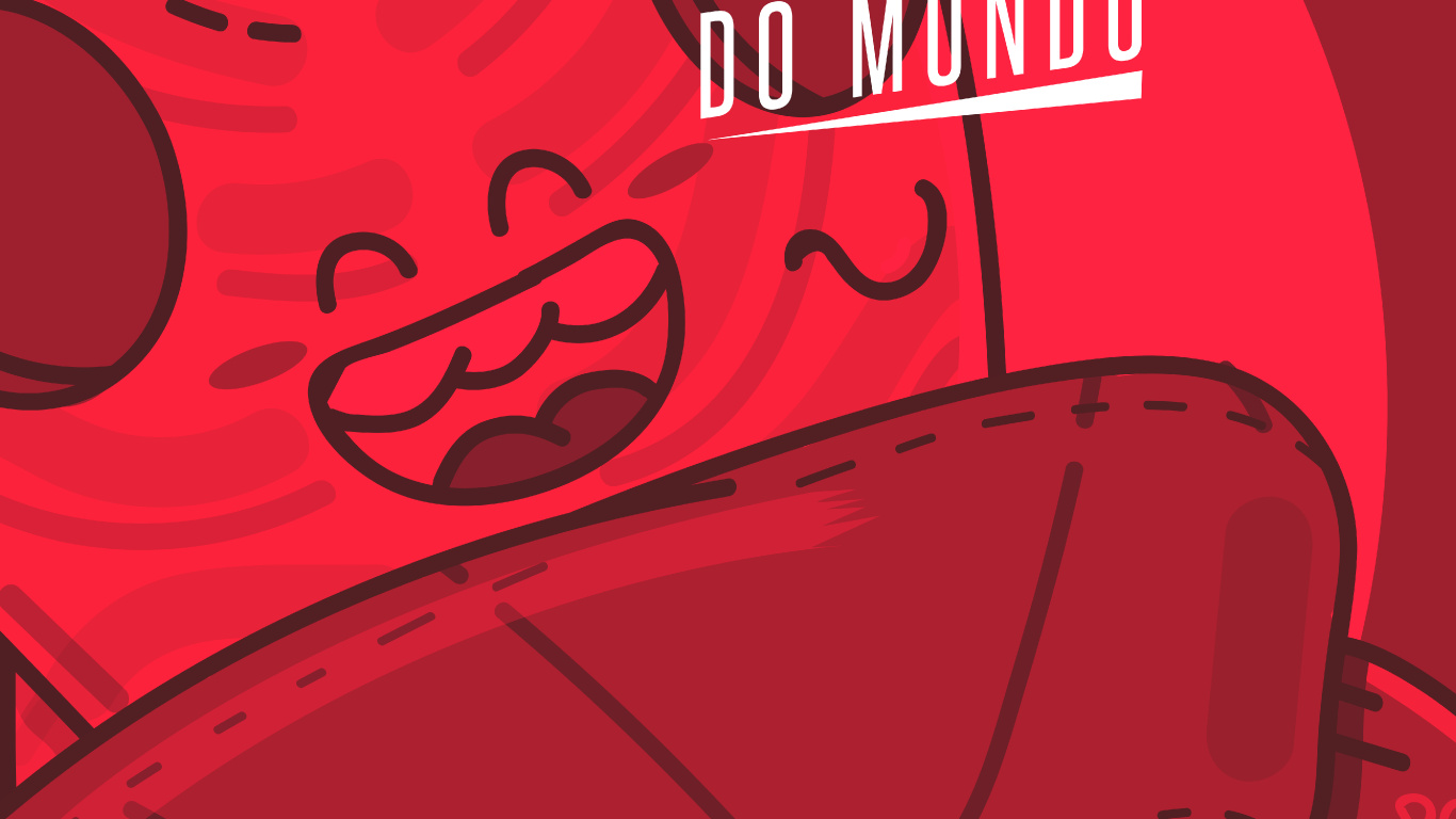 Pizza, Red, Cuisine, Art, Affiche. Wallpaper in 1366x768 Resolution