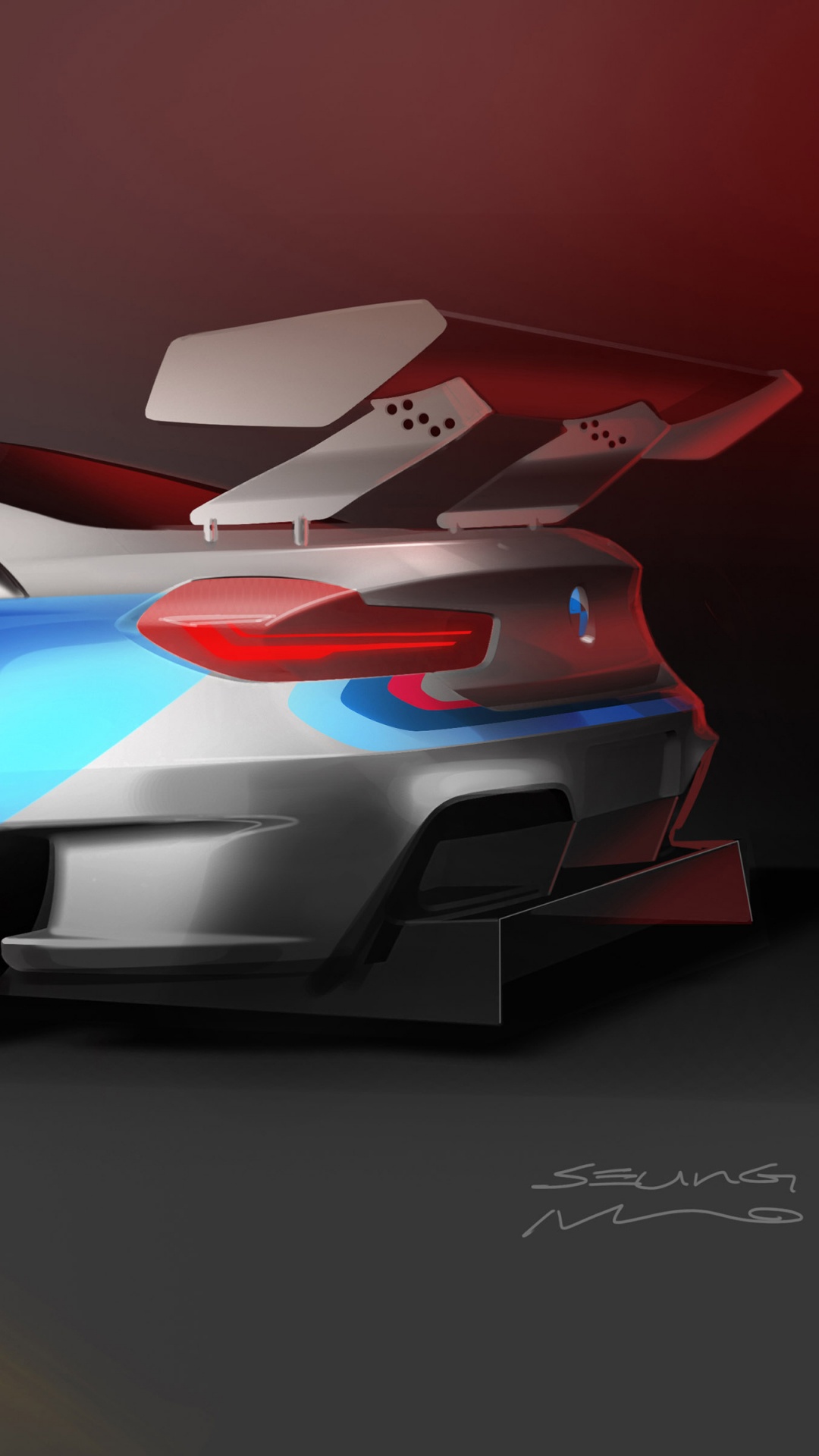 Red and White Ferrari Sports Car. Wallpaper in 1080x1920 Resolution