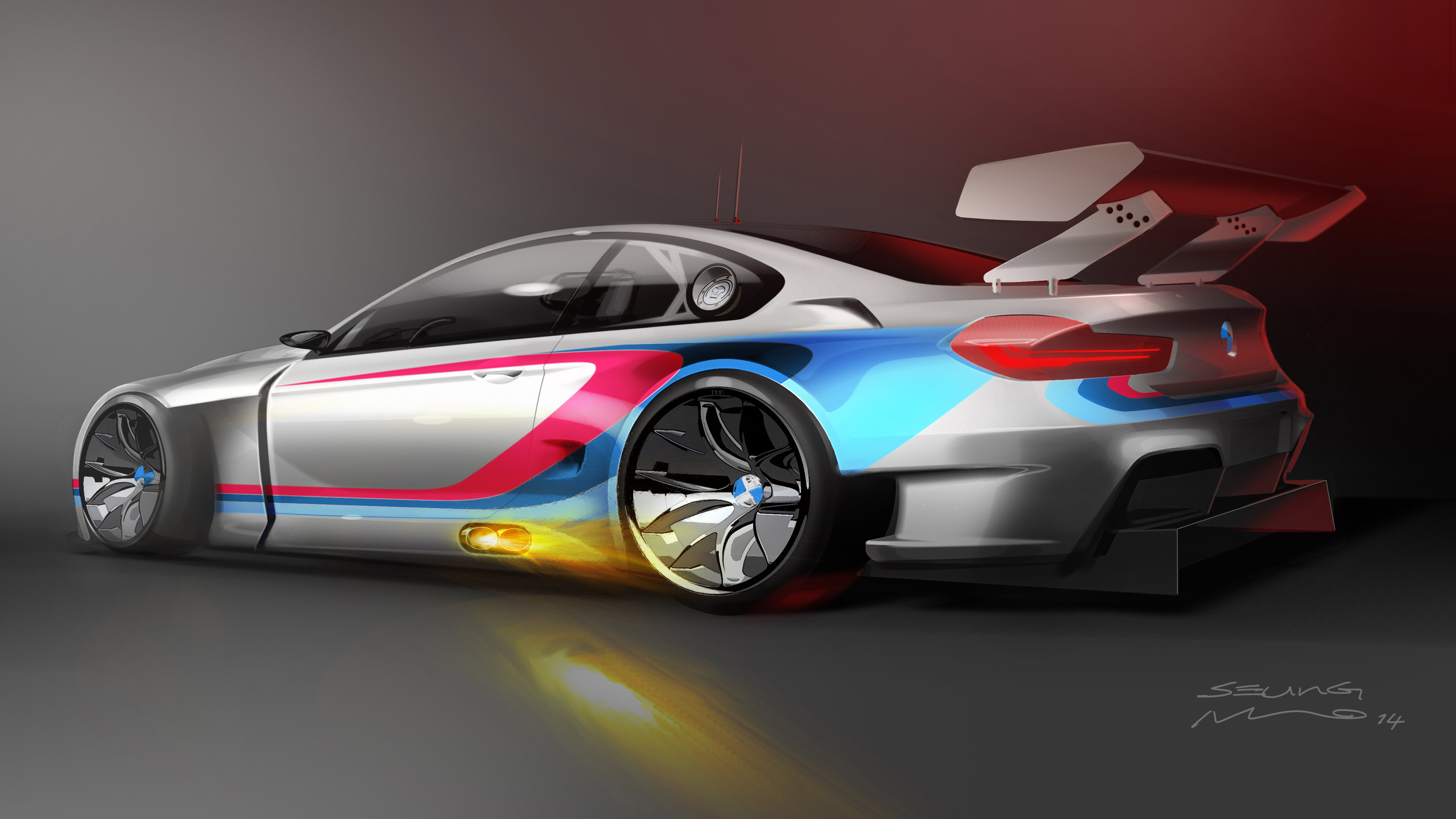 Red and White Ferrari Sports Car. Wallpaper in 3840x2160 Resolution