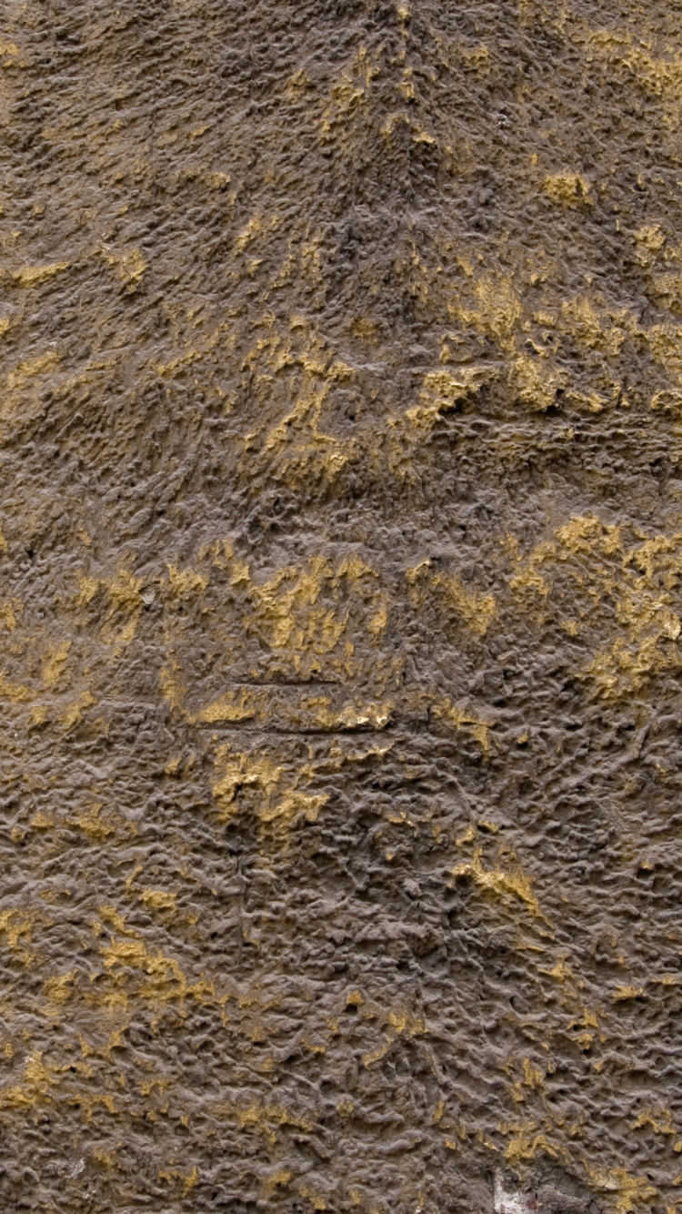 Peinture Abstraite Brune et Noire. Wallpaper in 750x1334 Resolution